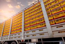 Misure di biosicurezza: disinfezione a bordo dei camion e rampa automatica di disinfezione